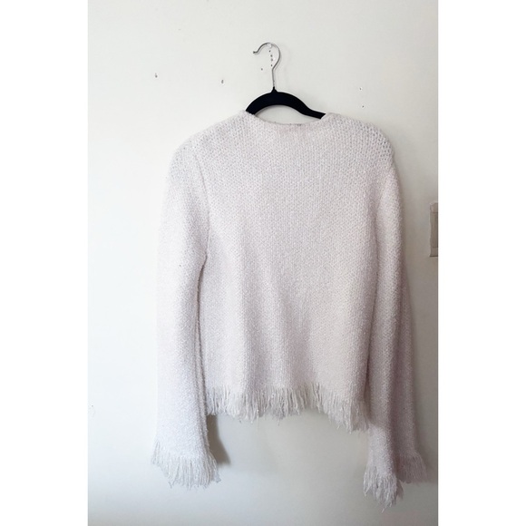 Chloé
frayed-detail bouclé tweed jacket size medium - Picture 5 of 8